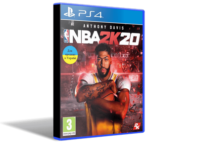 Игра NBA 2K20 для PS4 (Blu-ray диск, English version)