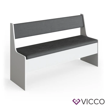 Лавка для кухонного куточка 137х42 Vicco Roman, біла