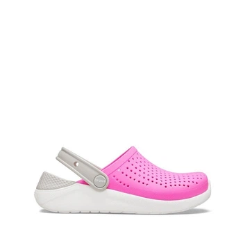 Сабо Crocs Kids LiteRide Clog 205964-6QR-C8 25 Розовый