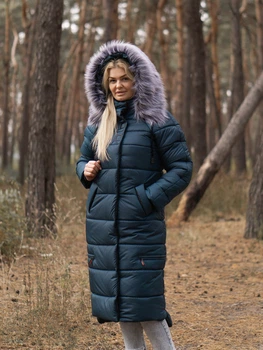 Зимняя куртка Miorichi Barbara 54 Волна (01021-volna-blue54)