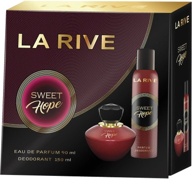 Женский подарочный набор La Rive Sweet Hope Парфюмированная вода 90 мл + Дезодорант 150 мл (5901832067733)
