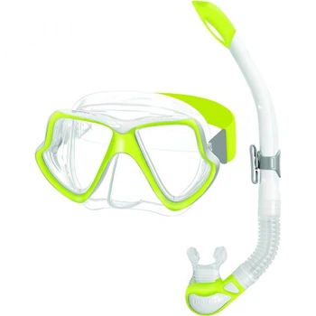 Набор для сноркилинга Mares Wahoo Neon (бело-жёлтый) (411779.SFYLWCL)