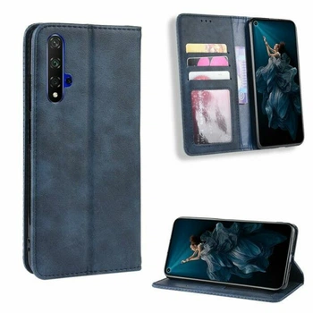 Чехол-книжка Deexe Retro Style для Huawei Honor 20 / Nova 5T - Dark Blue