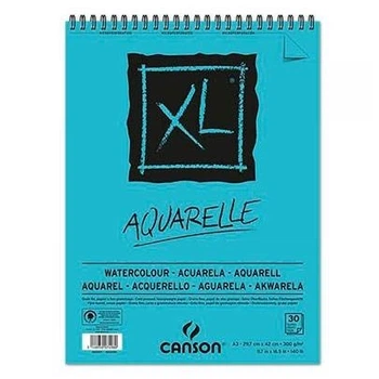 Альбом для акварели на спирали Canson XL Watercolour 300 гр A3 30 листов