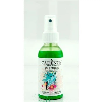 Фарба-спрей для тканини Cadence Your Fashion Spray Fabric Paint 100 мл Трав'яний