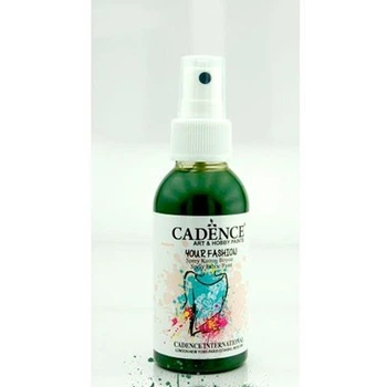 Фарба-спрей для тканини Cadence Your Fashion Spray Fabric Paint 100 мл Зелене листя