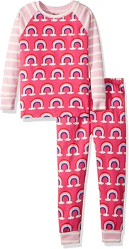 Піжама Hatley Pretty Rainbows 2A малиновий 92см (F18CRK1269)