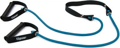 Амортизатор трубчастий Tiguar зі вставкою для додаткового захисту під час контакту зі взуттям, середній опір 180 см Морської хвилі (TI-NTME005M)