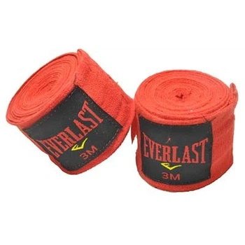 Боксерські бинти Everlast 3 м червоні