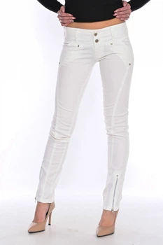Брюки OMAT jeans 9254 W 26 L 32 Белые