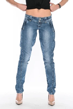 Джинсы OMAT jeans 9635-768 W 30 Синие
