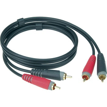 Коммутационный кабель 2xRCA-2xRCA KLOTZ AT-CC0200 2м
