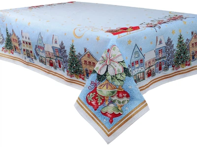 Скатертина гобеленова з люрексом Lefard Home Textile 716 Comet 100х100 см (8407007160126)