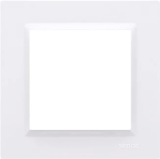 Рамка Simon 10 1x, Белая (CR1/11)