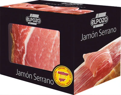 Хамон Elpozo Jamon Serrano блок 1 кг (8410843085232)