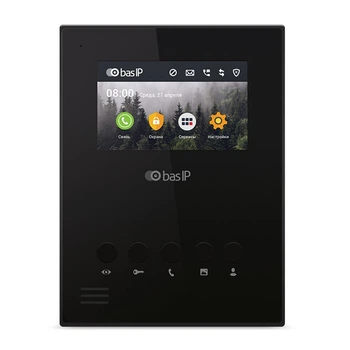 IP видеодомофон BAS-IP AU-04LA black