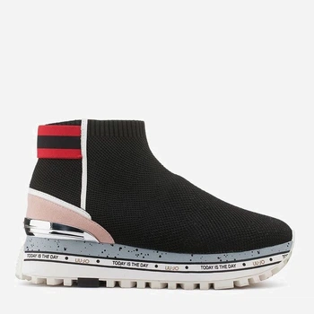 Женские кроссовки Liu Jo Maxi Alexa 4 Elastic SockBXX057TX02222222 41 Черные (800070117141)