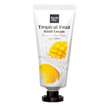 Увлажняющий крем для рук с манго и маслом ши FarmStay Tropical Fruit Hand Cream Mango & Shea Butter 50 мл (8809638300399)