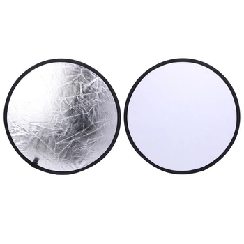 Отражатель / рефлектор Alitek Reflector 2 в 1 White/Silver (50 см) (541040)