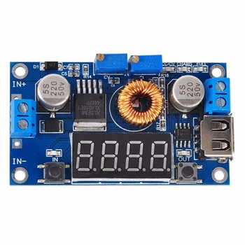 DC-DC Понижающий преобразователь XL4015E CV/CC 1.25-32V 5A USB