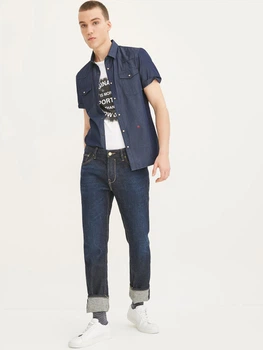 Рубашка Jack & Jones 217204511 XS (80181XS) Синий