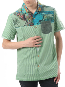 Рубашка Desigual 17WMCWAA M (87553M) Зеленый