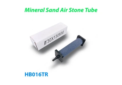 Распылитель Hailea (дифузор) повітряний круглий Mineral Sand Air Stone Tube Ø30 х 130 мм із пластиковими упорами