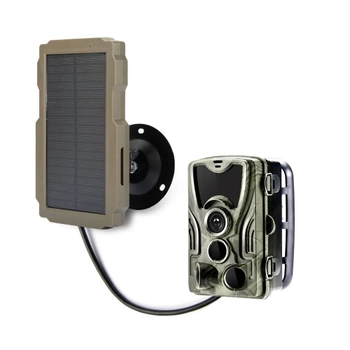 Солнечная панель с блоком питания 5000 мАч для фотоловушек (984)