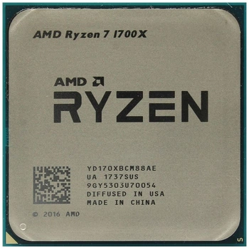 Процессор AMD Ryzen 7 1700x Socket AM4 (YD170XBCAEWOF) Б/У