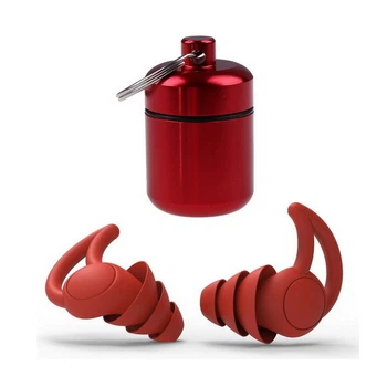 Беруші для стрільби тактичні, стрілецькі пасивні Tactical ProPlugs Red 3 flange (123531)