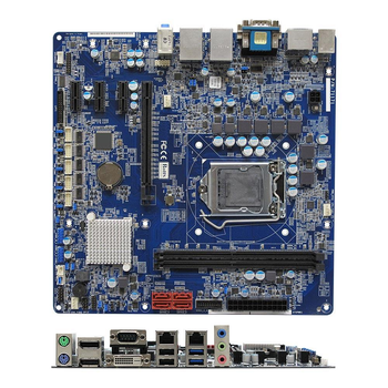 Материнская плата BCM RX110H (s1151, Intel H110, PCI-Ex16), б/в