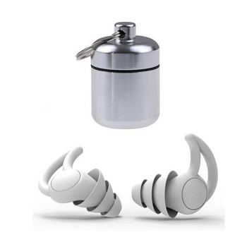 Тактические пассивные беруши для военных, беруши для стрельбы Tactical ProPlugs Grey 3fl (123521)