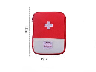 Сумка для набору першої допомоги BauTech Аптечка для кемпінгу 18 см Червоний (1009-118-01)