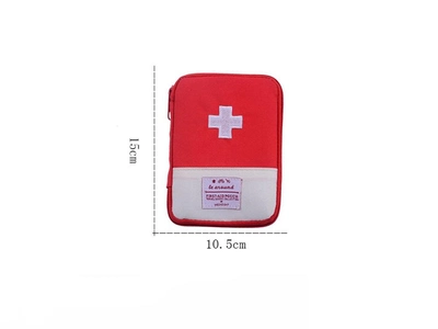 Сумка для набора первой помощи BauTech Аптечка для кемпинга 15 см Красный (1009-118-00)