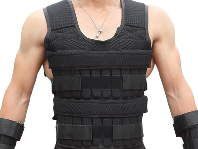 Утяжелительный жилет CrossGym Для тренировок Черный (1009-686-00)