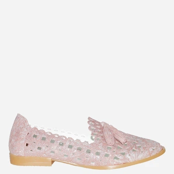 Лоферы Violetti R0042 36 23 см Розовые (H2000029584190)