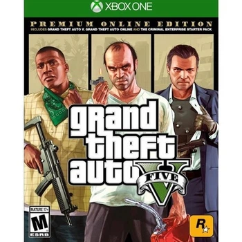 GTA V Premium Online Edition XBox One (С русскими субтитрами)