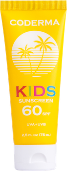 Солнцезащитный крем Coderma SPF 60 Детский 75 мл (4820243881312)