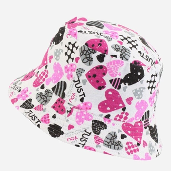Шляпа-панама Traum 2524-224 56-58 см Бело-розовая (4820025242249)