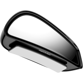 Дзеркало додаткового огляду сліпих зон автомобіля BASEUS Large View Reversing Auxiliary Mirror, чорний 2шт
