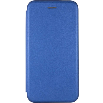 Кожаный чехол-книжка для Samsung Galaxy A34 5G (Синий)