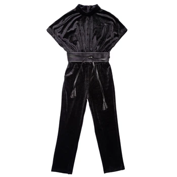 Комбинезон для девочки Maria Style V046 152 см Чёрный