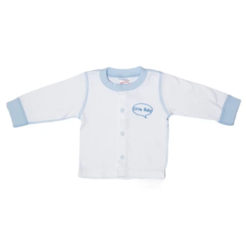 Сорочка для немовлят з довгим рукавом для хлопчика Hawk Kids WU35 68 Білий