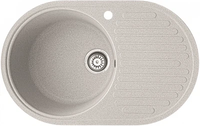 Керамическая кухонная мойка EcoLine El42R 730х460х195мм Терра
