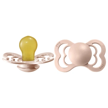 Пустушка для новонароджених BIBS Supreme Latex Blush 0-6 міс. розмір 1