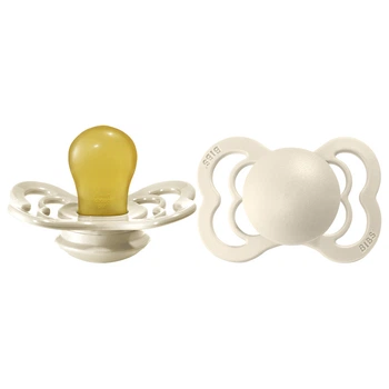 Пустушка BIBS Supreme Latex Ivory 6 міс.+ розмір 2
