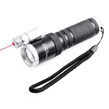 Подствольный тактический фонарь с лазерным целеуказателем Bailong black