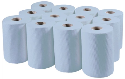 Рушники в рулоні Premium MINI Tischa Papier сині