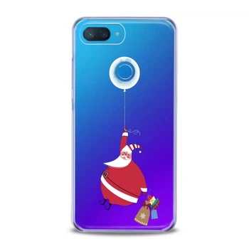 Чехол силиконовый для Xiaomi (Смешной Санта Клаус) Mi Note 3 ксиоми ми нот silicone case (800143123)
