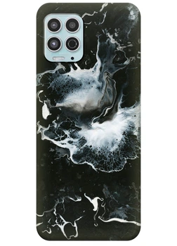 Силиконовый чехол ПринтОК для Motorola G100 - Всплеск мрамора